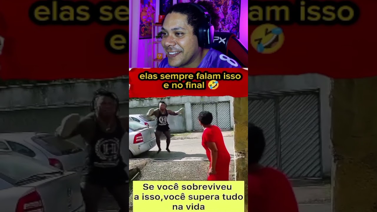 Mães elas sempre falam isso e no final acontece isso 😂