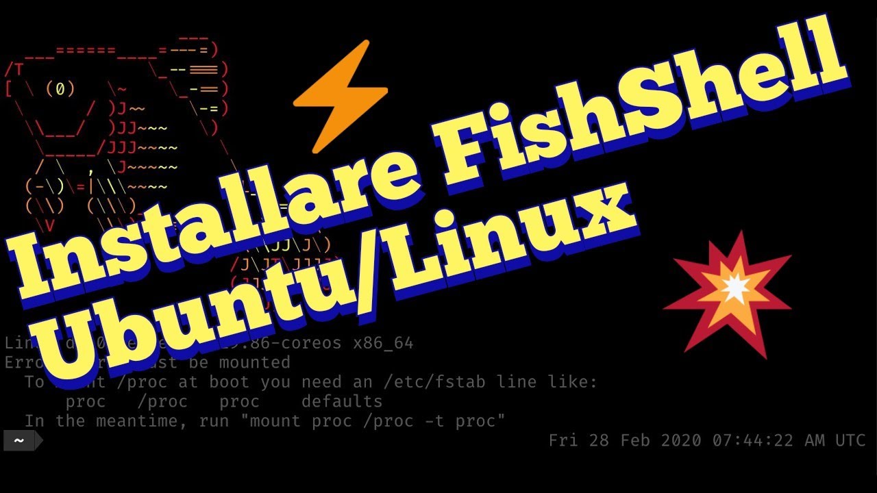 Come installare FishShell in Ubuntu/Linux