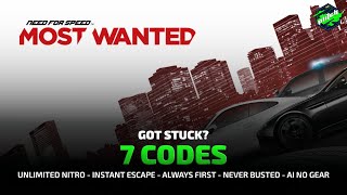 NEED FOR SPEED MOST WANTED Cheats: Unlimited Nitro, Always First, ... | Trainer by PLITCH screenshot 2