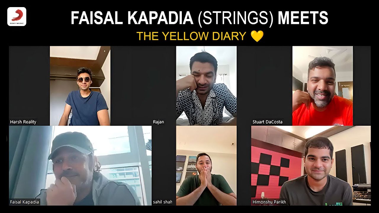 When legendary musicians love your music | Faisal Kapadia (Strings) meets The Yellow Diary
