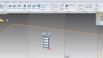 Screw M6/Machine Vice Part/Solid edge#education 