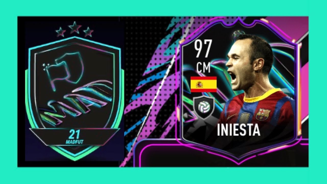 INIESTA’S HYBRID Andrés Iniesta SBC MAD FUT 21 ❤️ Objectives [11/11] Future ICON 97 INIESTA