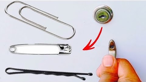 3 ways to open Drawer lock-Very easy|lock tip