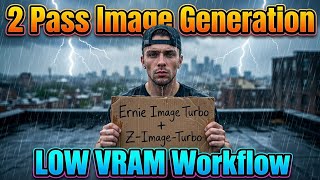 Ernie Image Turbo + Z-Image-Turbo | LOW VRAM Workflow