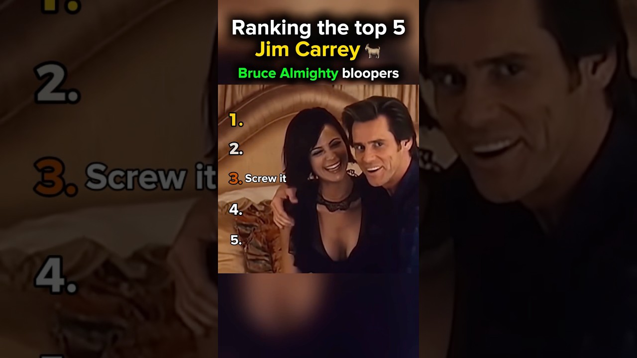 Ranking top5 Bruce almighty bloopers 
