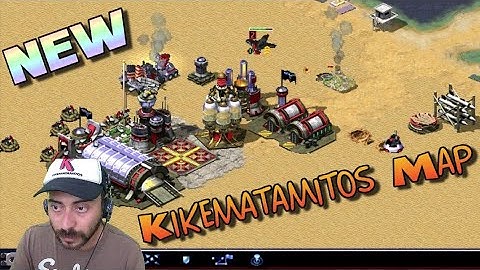 c&c red alert 2 Gameplays in NEW Kikematamitos Tactical map 4 Players FFA