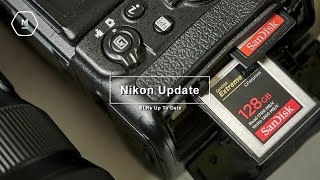 Nikon CFExpress Update Here | DSLR D850 D500 D5 Owners Rejoice | Matt Irwin