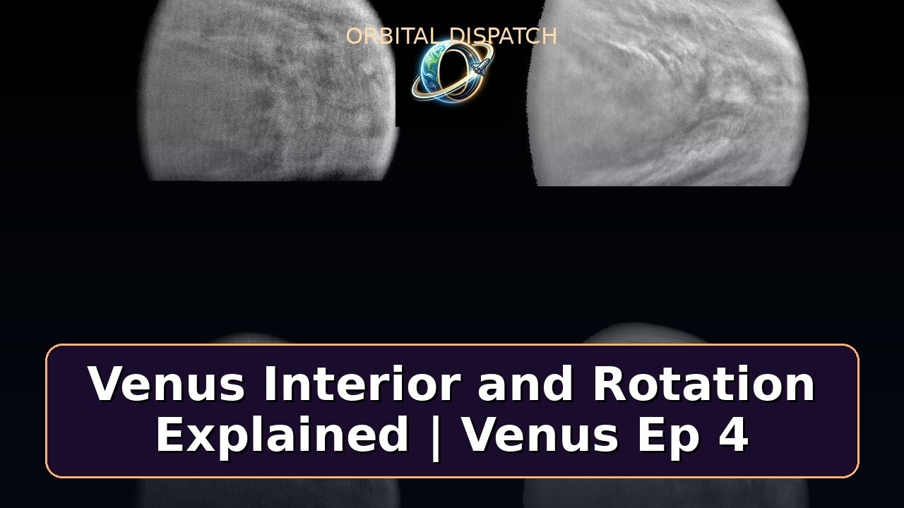 Venus Interior and Rotation Explained | Venus Ep 4 | Part 4