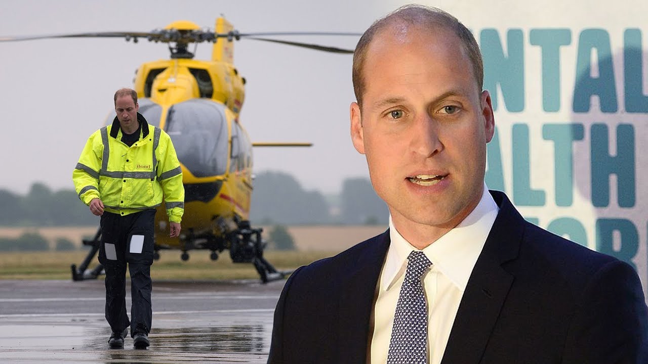 Prince William opens up about the pain he witnessed 'every day' as air ambulance pilot