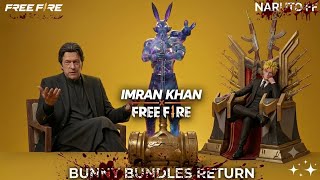 IMRAN KHAN Character in Free Fire!🔥 | Bunny Bundle Is Back!