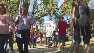 St. Hope Public Schools teachers picket over pay and conditions