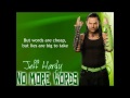 Jeff Hardy WWE Theme - No More Words (lyrics)
