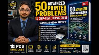 📘 50 Advanced Printer Problems & Chip-Level Repair Guide – Vol. 2 | Professional eBook