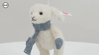 Winter Rabbit on Ice Skates Ornament - Steiff Fall 2021 Limited Edition
