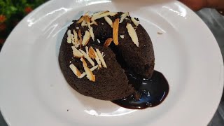 Choco Lava Cake With Just 4 Ingredients || Choco Lava Cake Recipe In Just 1 Minute