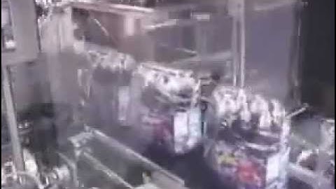 Juice Trays Shrink Packaged In Total Closure Shrink - Continuous Motion