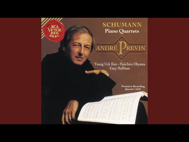 Schumann - Quatuor pour piano & cordes: 3e mvt : A.Previn / Y-U.Kim / H.Ohyama / G.Hoffman