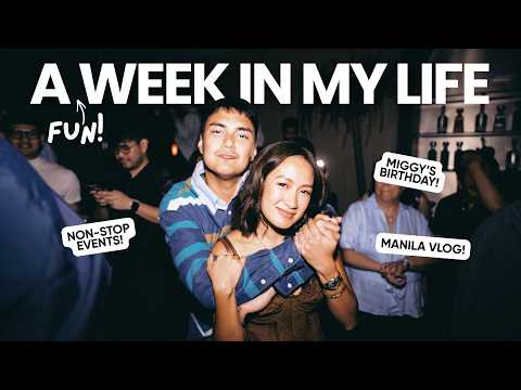 Manila Vlog: What We Ate, Reunion W/ Friends, Miggy’s Birthday! | Laureen Uy