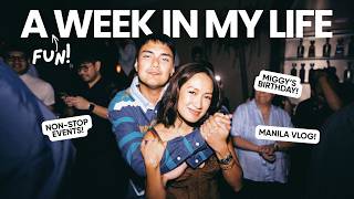 Manila Vlog: What We Ate, Reunion W/ Friends, Miggy’s Birthday! | Laureen Uy