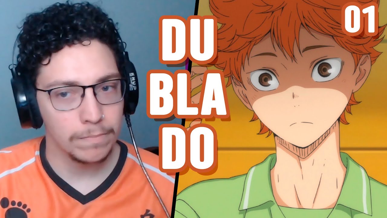 HAIKYUU DUBLADO NA @CrunchyrollBR - REACT 