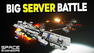 BIG Multiplayer Server Battle In Space Engineers - Community Server!