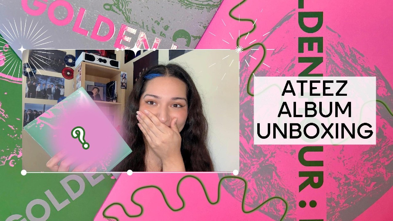ATEEZ Golden Hour : pt.5 Signed Albums and Pop-Up Exclusive Vinyl