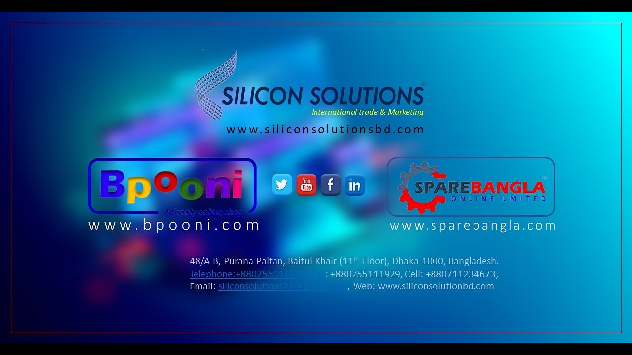 Corporate Video For Silicon Solutions - Bpooni - Sparebangla - YouTube
