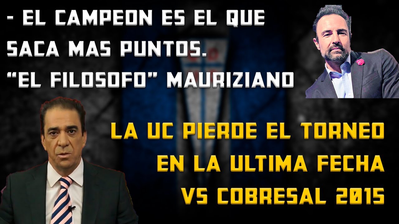 La Vida de la Universidad Catolica es Sufrida  - Bonvallet