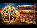 GEMS OF WAR - Sword's Edge Guild Wars Best Attack Teams!