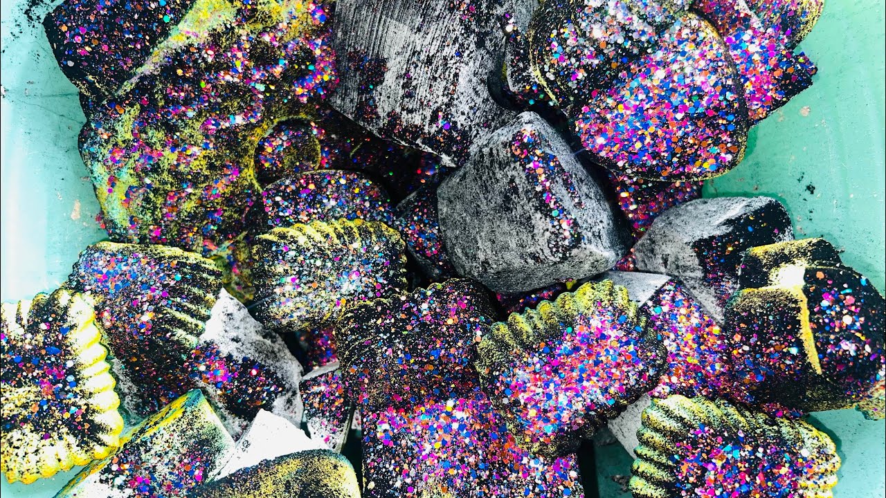 Bucket of Reforms, Fresh Chalk Blocks & Jumbo Chunks | GYMCHALK ASMR | ASMR