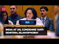India shines at united nations condemns antisemitism islamophobia in new york