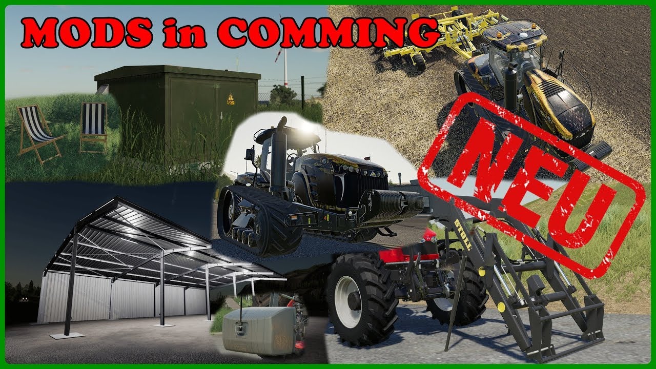[GER]LIEGESTÜHLE?🚜WEITERE NEUE MODS😱LS19-FS19🔥PS4🔴HD💥 - YouTube