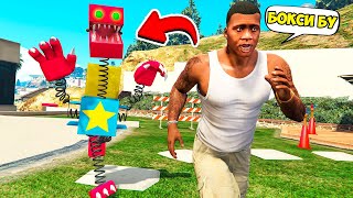 МОНСТР БОКСИ БО НАПАЛ НА МЕНЯ в ГТА 5 МОДЫ! POPPY PLAYTIME 3  BOXY BOO ОБЗОР МОДА в GTA 5 ВИДЕО