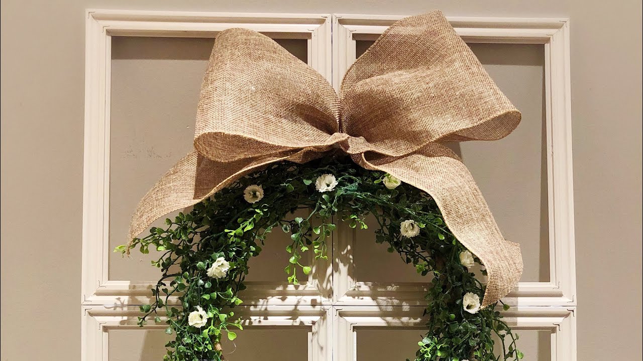 Farmhouse Window Frame Spring Decor DIY! - YouTube