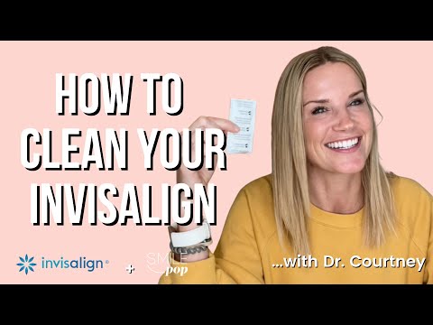 HOW TO CLEAN YOUR INVISALIGN ALIGNERS 2021 | Simply trick to keep them fresh