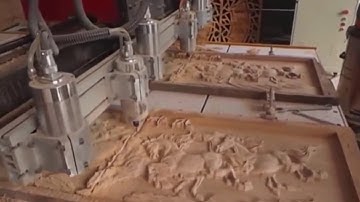 CNC Router Carving   Machine Multi Spindle , CNC Router Woodworking