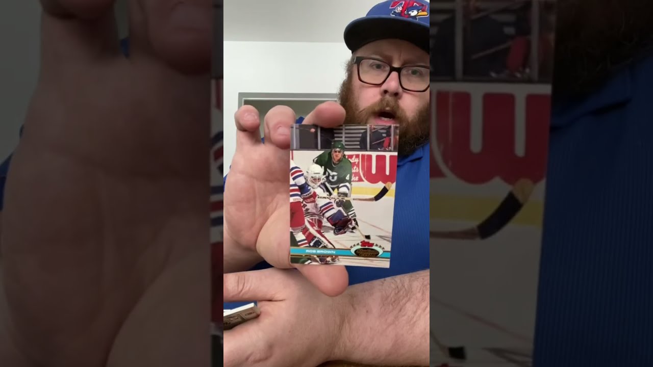 Opening Our Final Pack Of 1991 Topps Stadium Club Hockey Cards Topps Opening Our Final Pack Of 1991 Topps Stadium Club Hockey Cards Topps