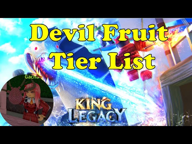 Tier list top 10 frutas pra matar boss no king legacy, sem awk