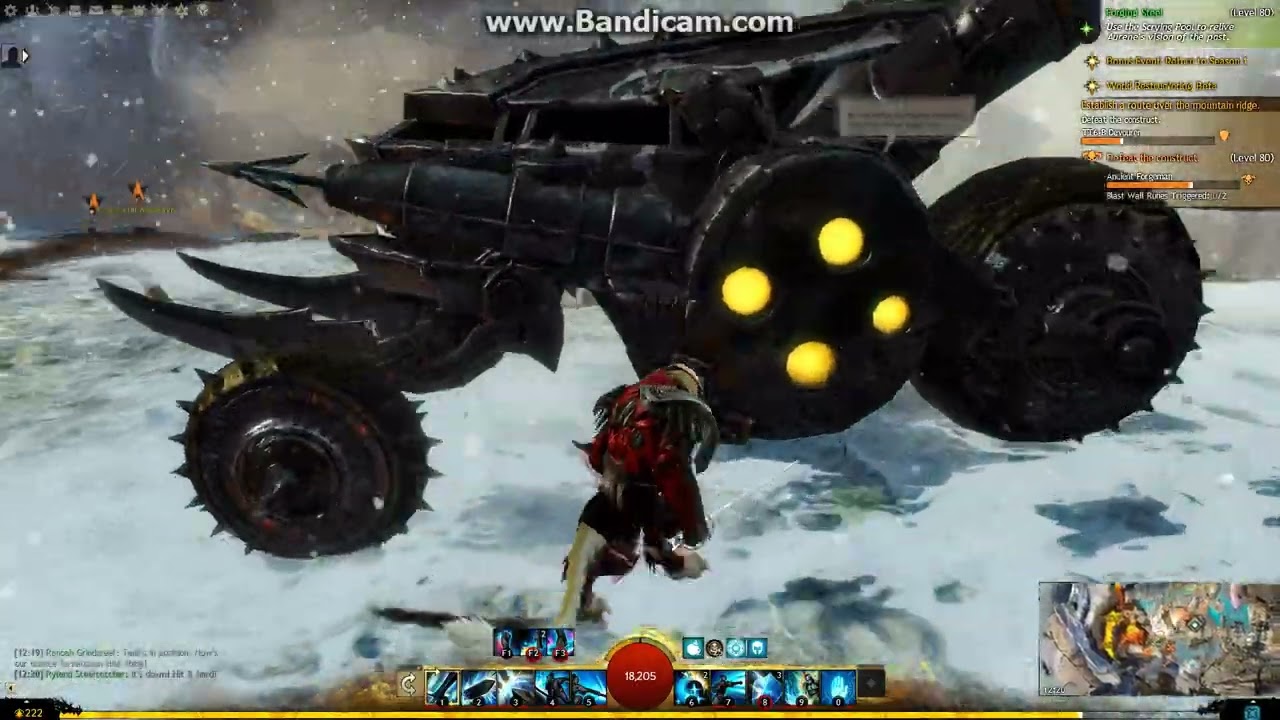 Guild Wars 2 - Guardian - Ancient Forgeman - Forging Steel - YouTube