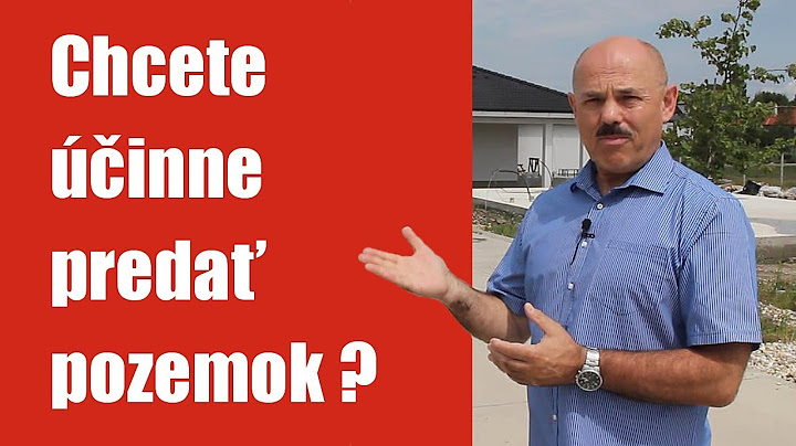 Neviete ako na predaj pozemkov? Pozrite si toto VIDEO