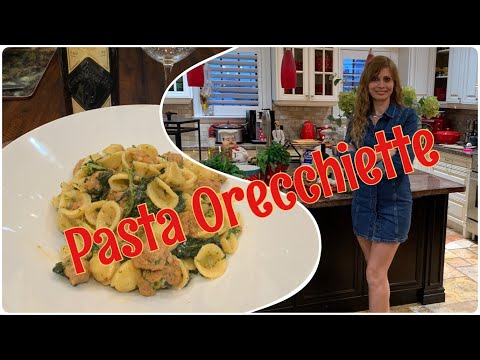 AMAZING ORECCHIETTE with ITALIAN SAUSAGE and BROCCOLI RABE RECIPE