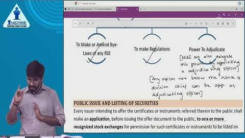 Securities Law and Capital Market (New Syllabus) Lecture 5