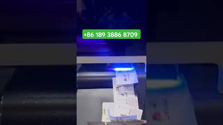 Single pass UV printer for coated paper Art paper printing #digitalprinting #uvprinting #sunthinks Profile