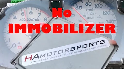 HA Motorsports ECU Immobilizer Removal on my Automatic J32 CRX Swap!