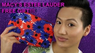 Estee Lauder Free 7 piece gift 2020 Free Gift With Purchase review
