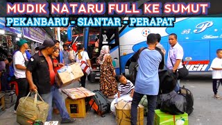 Bus ke Pematang siantar tidak mau kalah || Full kursi dan ramai langsung berangkat