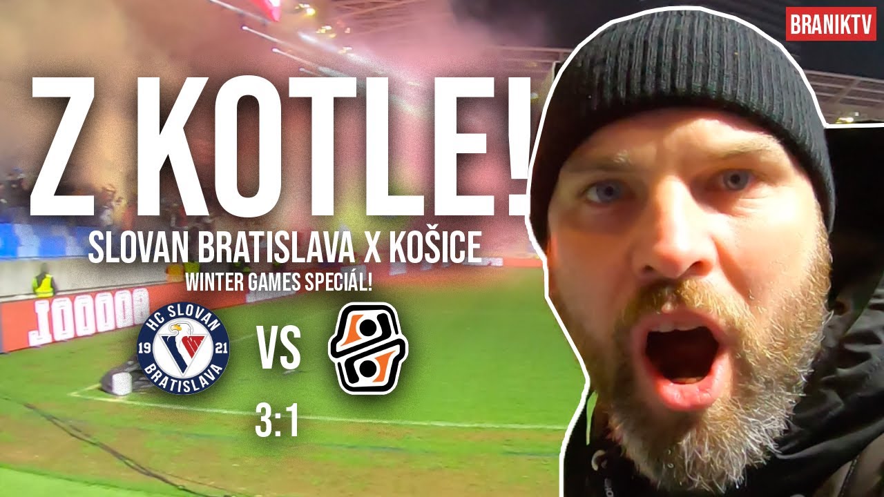 Z🔥KOTLE! Tohle derby mělo koule! Bratislava žila hokejem pod hvězdami! Slovan - Košice