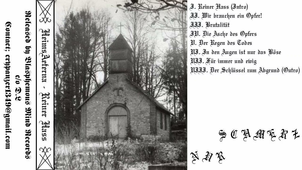HeimsAeterna - Reiner Hass (Full Album 2025) (Raw Black Metal)