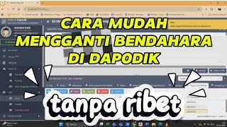 Cara Mudah Mengganti Bendahara BOSP di Dapodik Cara Mudah Mengganti Bendahara BOSP di Dapodik