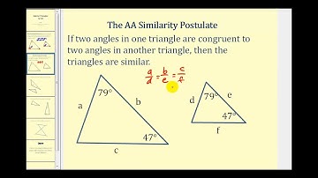 Similar Triangles Using Angle -  Angle online video cutter com